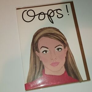 Britney Spears Greeting Card -